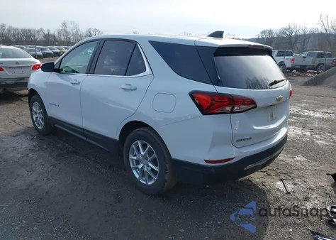 2022 Chevrolet Equinox Awd Lt z USA, uszkodzony, nr VIN 3GNAXUEV3NS218579